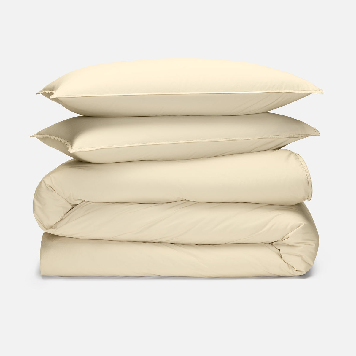 Washed Classic Percale Duvet Set