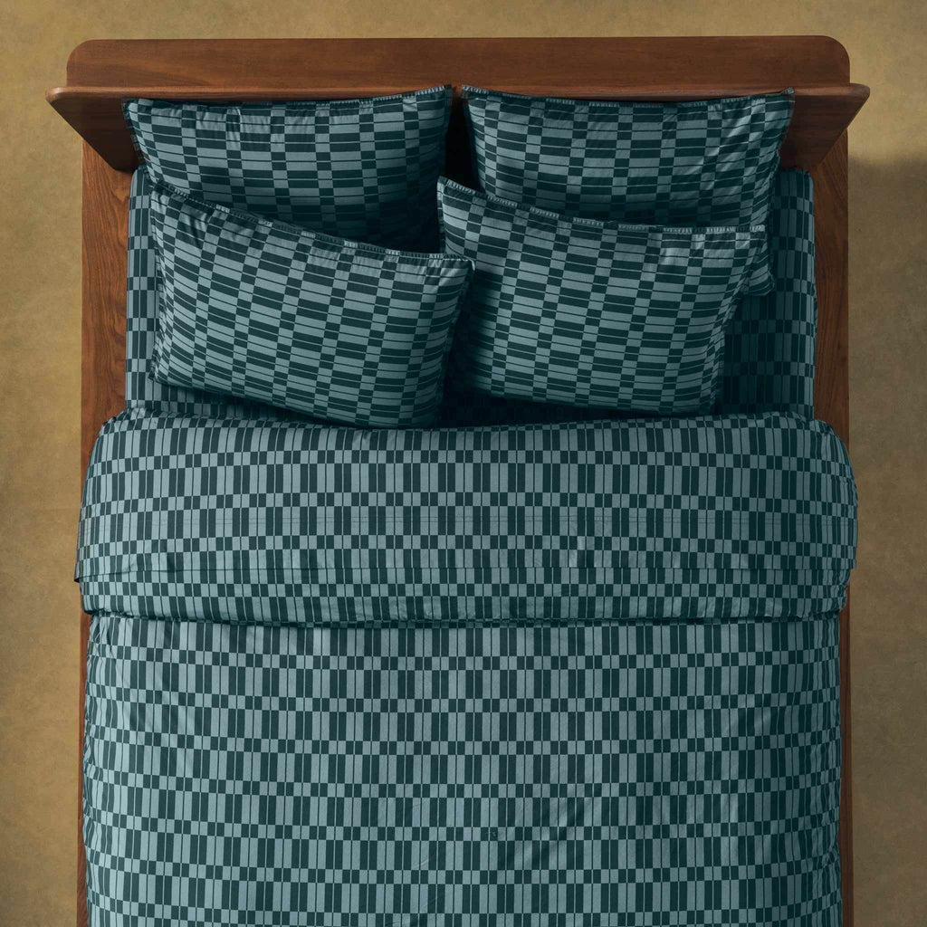 Washed Classic Percale Duvet Cover
