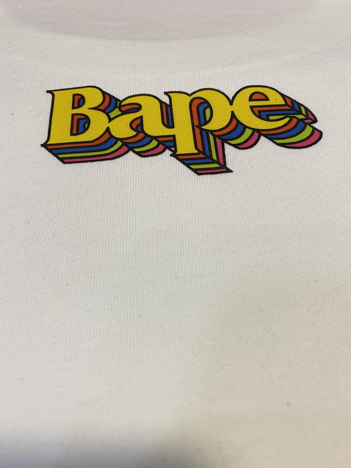 BAPE Ape Rainbow Graphic T-Shirt