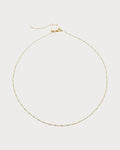MONICA VINADER Fine Twist 18ct Yellow Gold-Plated Sterling Silver Vermeil Choker Necklace(Gold)