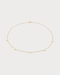 MONICA VINADER Heart Station 18ct Yellow Gold-Plated Vermeil Sterling-Silver Necklace(Gold)