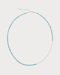 MONICA VINADER Nugget Sterling-Silver and Turquoise Beaded Necklace(Mini/Blue)