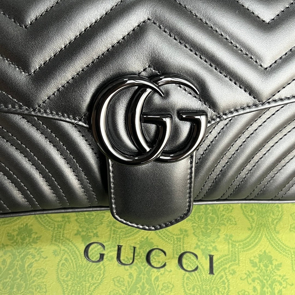 Gucci GG Marmont Leather Shoulder Bag-443497