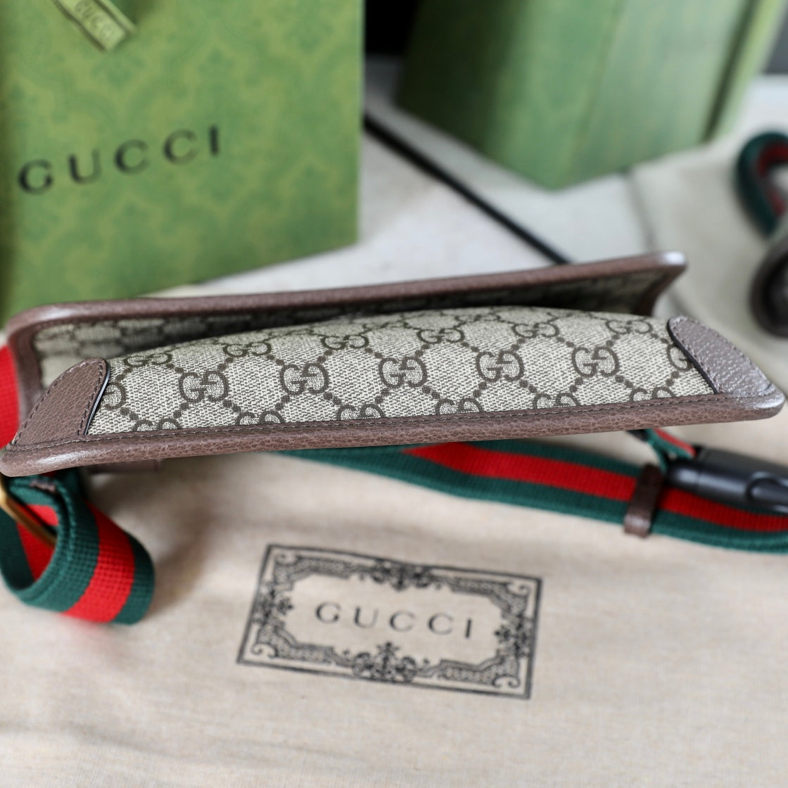 Gucci Neo Vintage Tiger Head Belt Bag-493930