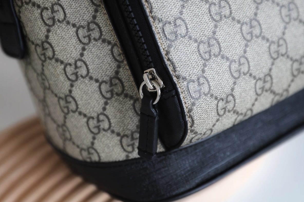 Gucci GG Black Backpack-429020
