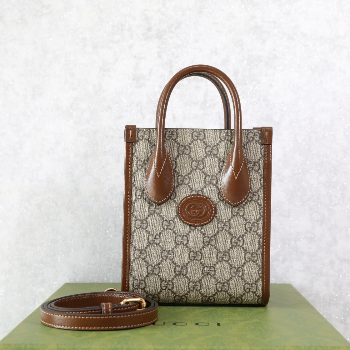 Gucci GG Retro Mini Crossbody Top Handle Bag-671623