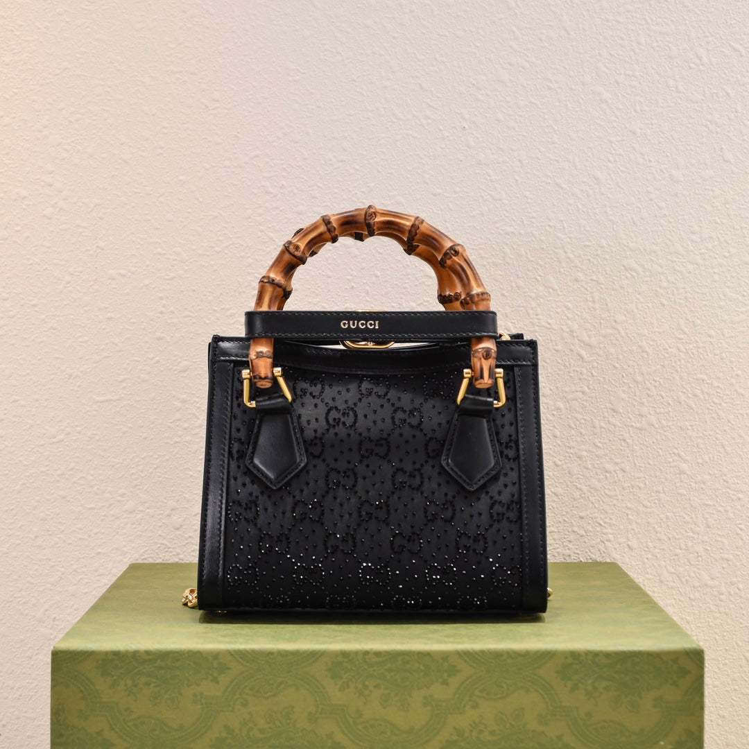 Gucci Diana Bamboo Mini Top Handle Bag-707449
