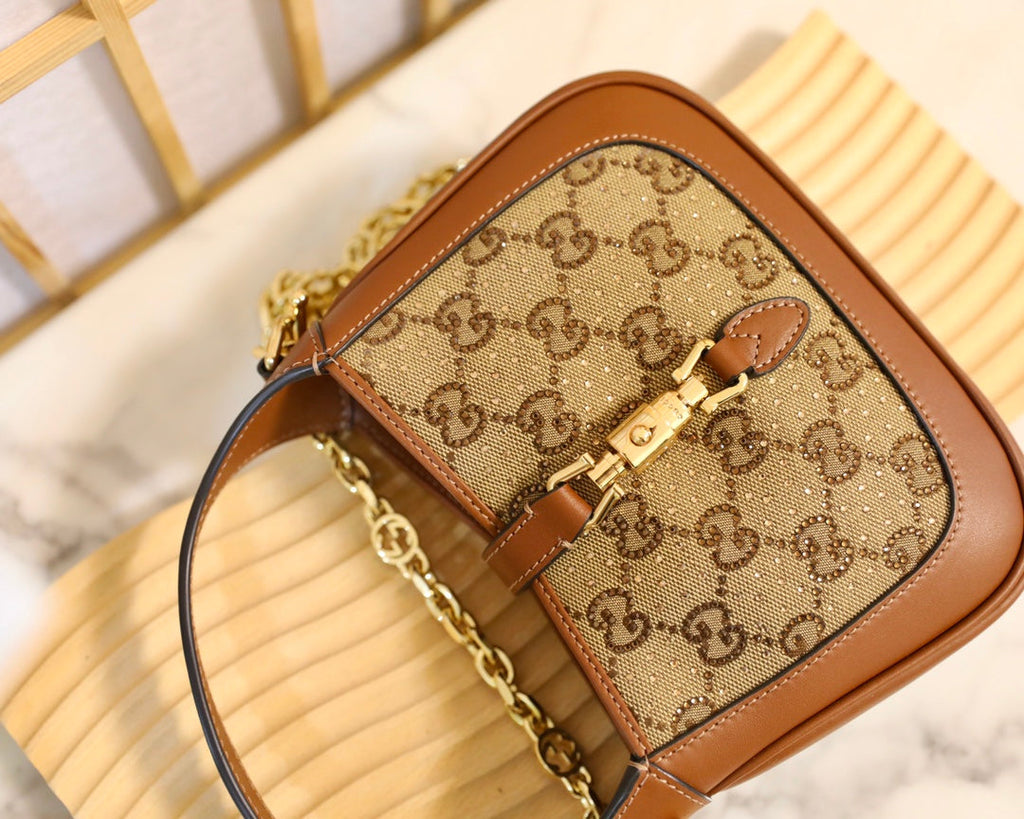 Gucci Jackie 1961 Mini Crystal Shoulder Bag-675799