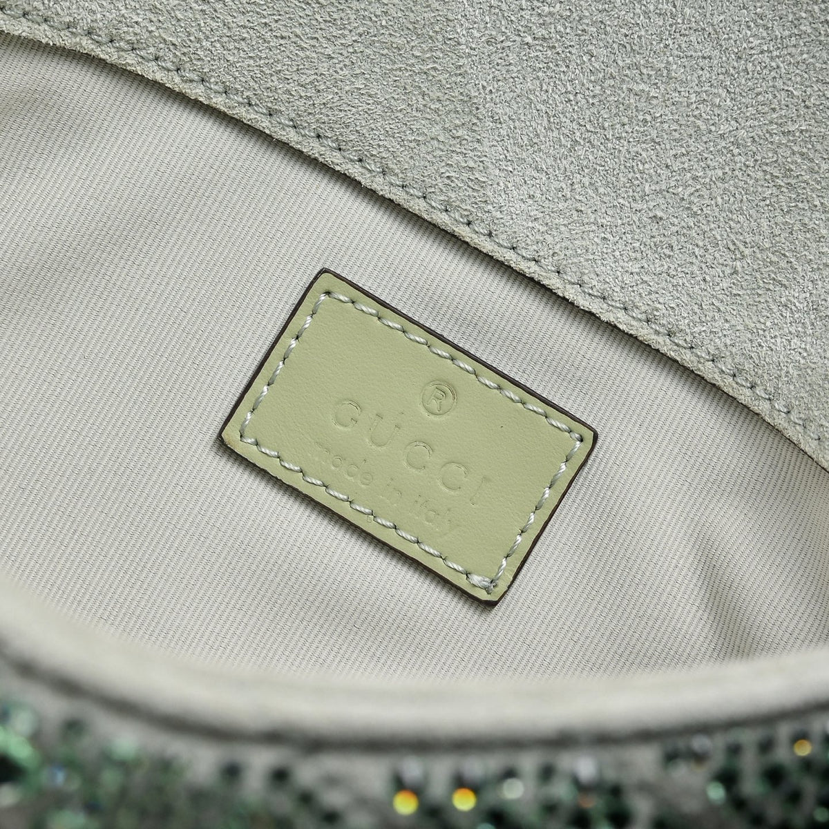 Gucci GG Marmont Crystal Mini Shoulder Bag-841290