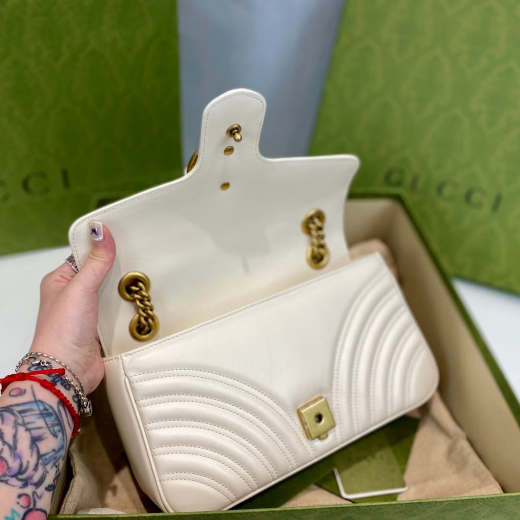 Gucci GG Marmont Leather Shoulder Bag-443497