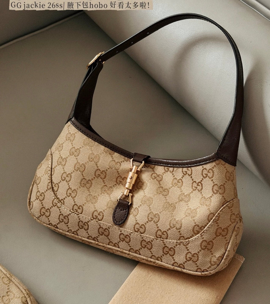 GUCCI Jackie 1961 GG Monogram Shoulder Bag-863137